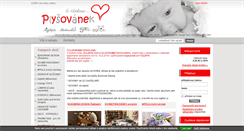 Desktop Screenshot of plysovanek.cz